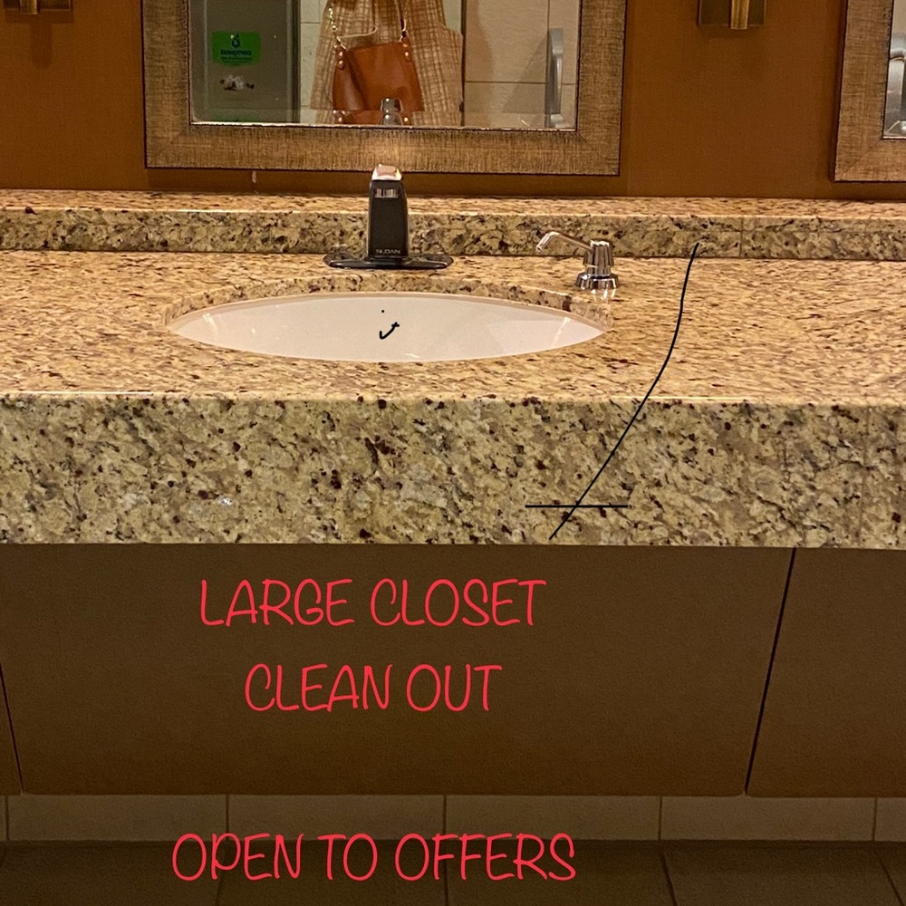 LARGE CLOSET CLEANOUT OPEN TO OFFERS